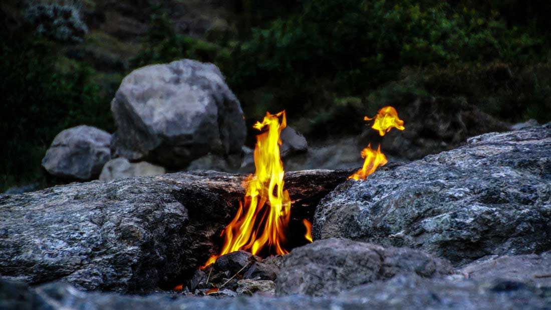 De evige flammene i Chimera
